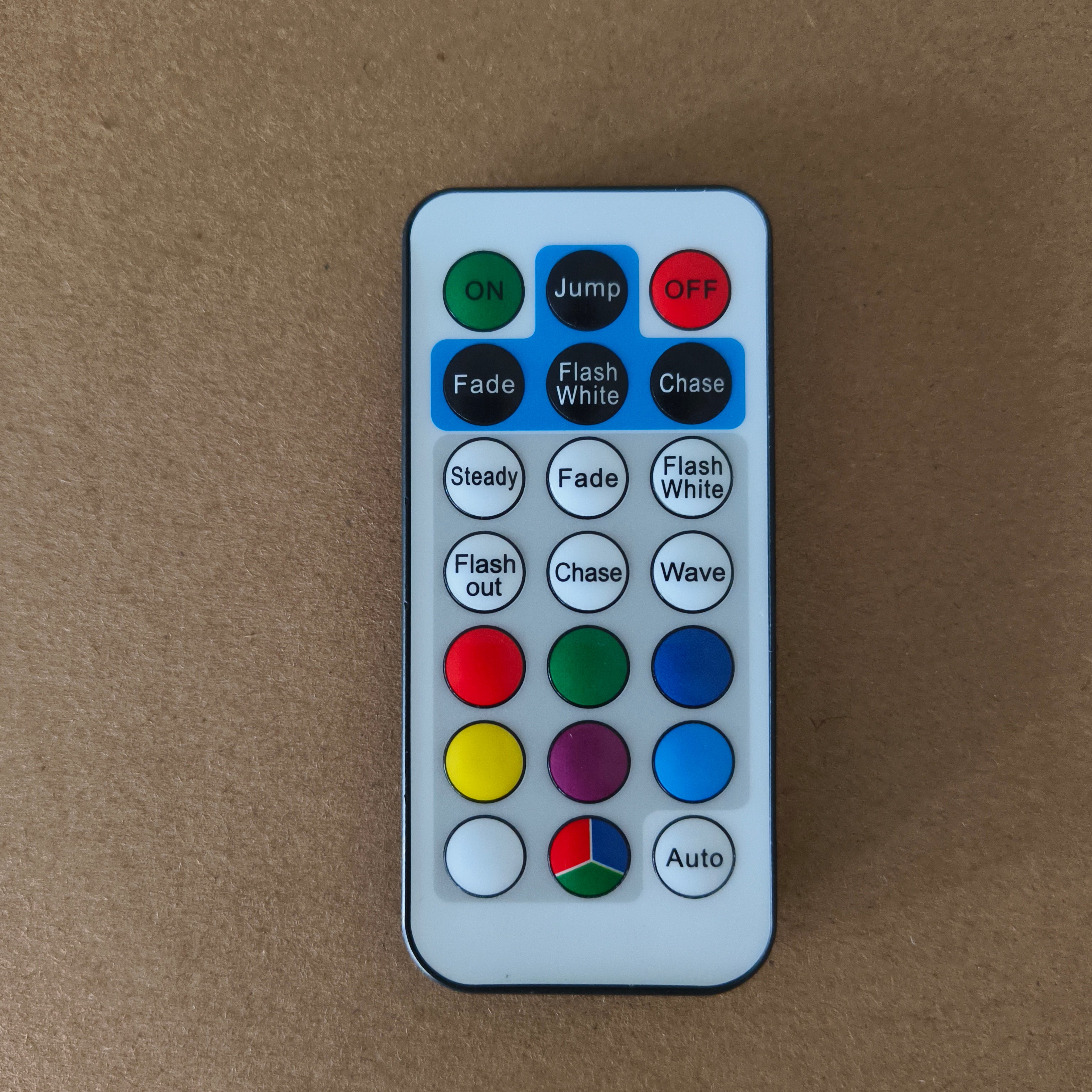 RGB Controller with Remote for Color Changing Coaxial 5mm LED Christmas Lights